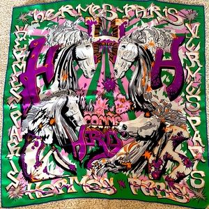 H COMME HERMES Scarf 70 by ZOE PAUWELS